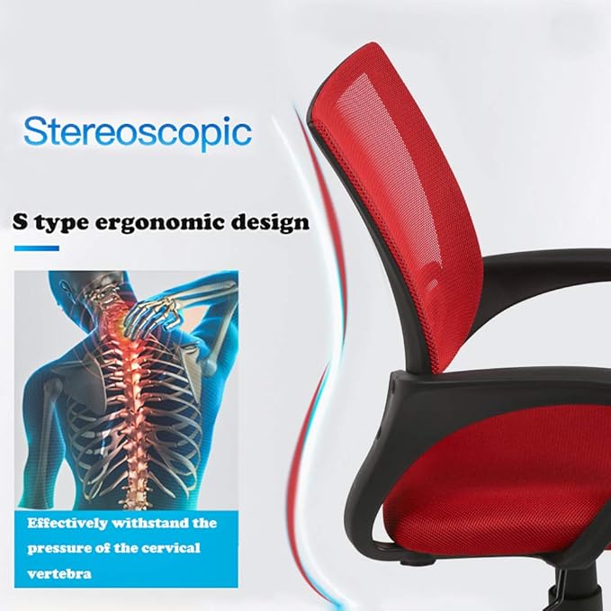 BestOffice Office Chair Ergonomic Cheap Desk Chair Mesh Computer Chair Lumbar - Image 4
