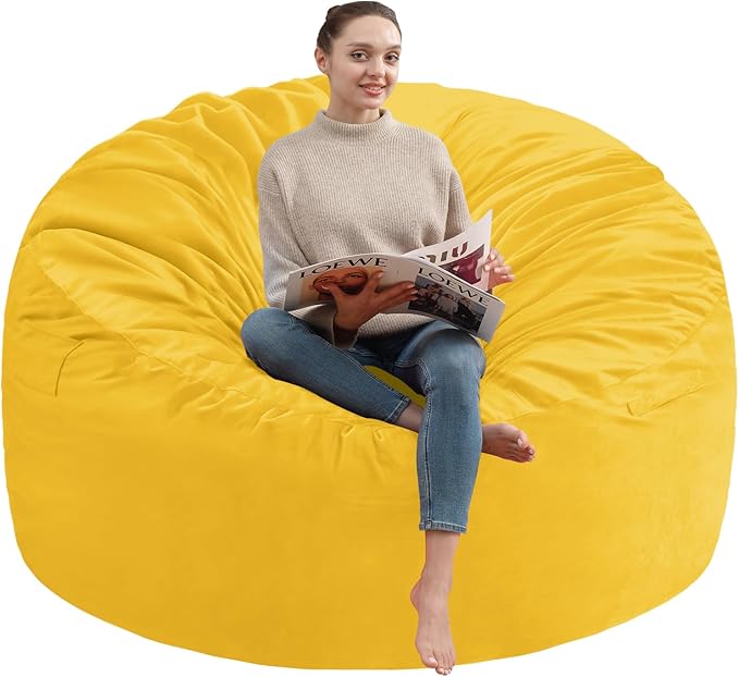 4FT Bean Bag Chair, Large Bean Bag Chairs by SIMFLAG