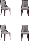 Manhattan Comfort Fifth Avenue Faux Leather Dining Chairs, Parsons Accent by ManhattanComfort