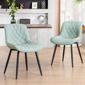 YOUNUOKE Dining Chairs Set of 2 Mid Century Modern Kitchen Chair Comfortable by YOUNUOKE