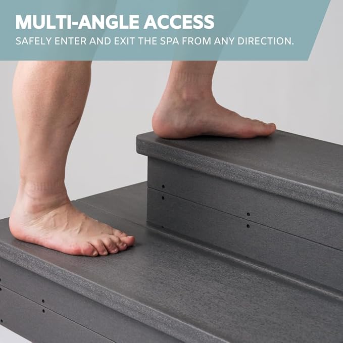 Heavy Duty Hot Tub Steps with Storage - Image 2