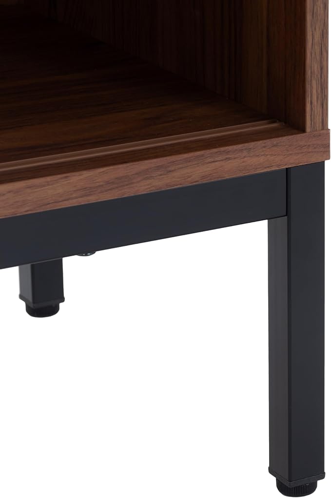 SAFAVIEH Lylia TV Stand for up to 55" Flatscreen – Walnut - Image 9
