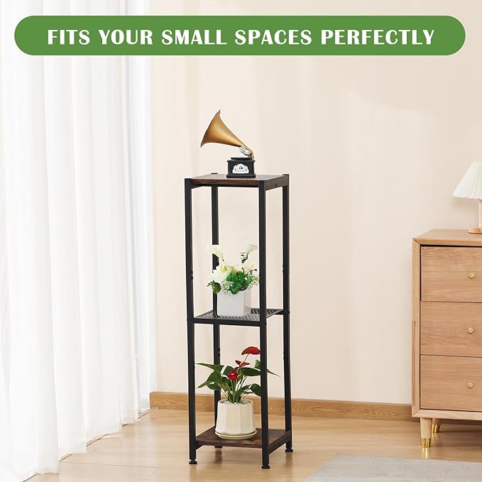 Extra Tall Plant Stand Indoor, 40 Inch Plant Stands, 3 Tier Metal Plant Stand - Image 6