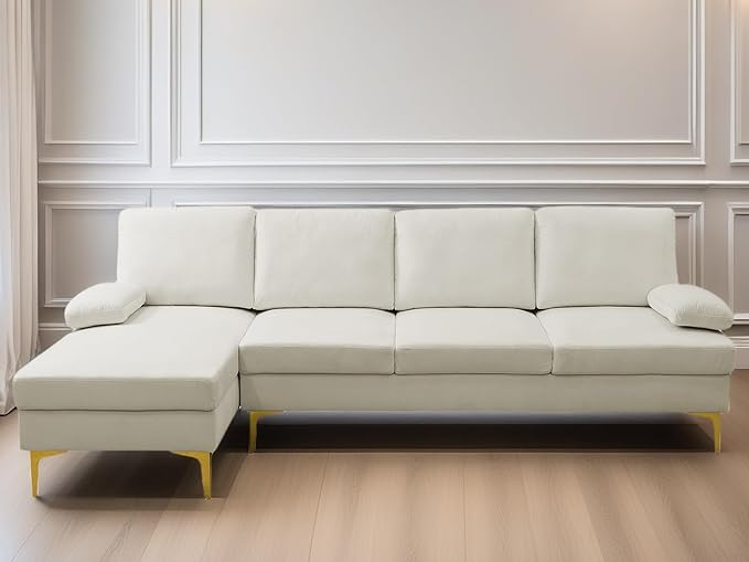 L Shaped Sectional Couch, Modern Modular Sectional Sofa - Image 6