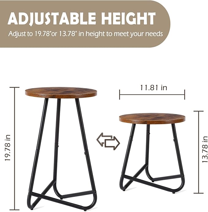 Indoor Plant Stand, Mid Century Wood Stand Plant Table, Modern Plant Stool - Image 2