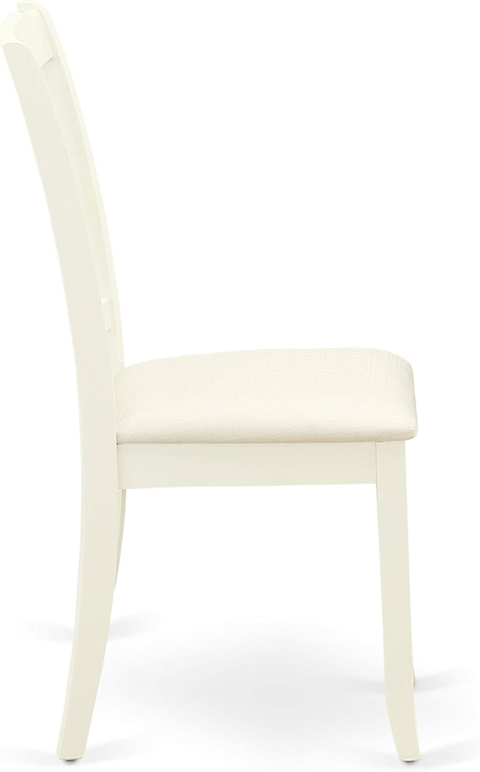 East West Furniture LGDA7-LWH-C 7 Piece Modern Dining Table Set Consist of a - Image 9
