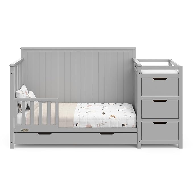 Graco Hadley All-in-One Convertible Crib & Changer – GREENGUARD Gold Certified - Image 13