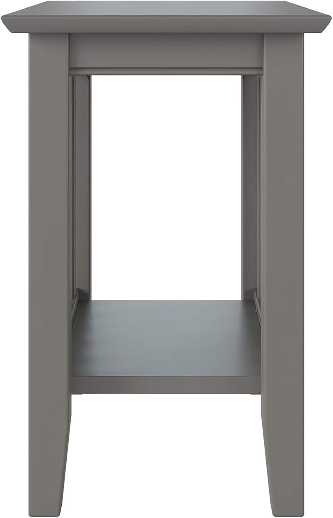 AFI Mission Chair Side Table in Grey - Image 3