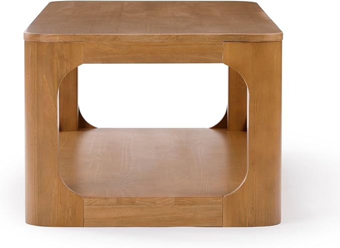Plank+Beam Forma Coffee Table, 54 Inch Modern Coffee Table - Image 7