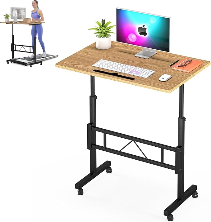 Klvied Small Standing Desk Adjustable Height by Klvied