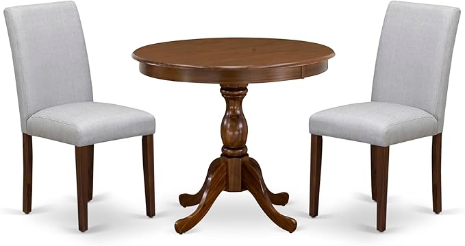 East West Furniture AMAB3-AWA-05 3 Piece Kitchen Table Set by EastWestFurniture
