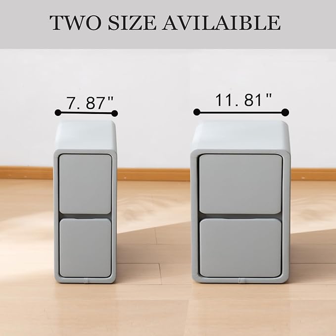Narrow Nightstand, Solid Wood Night Stand - Image 3