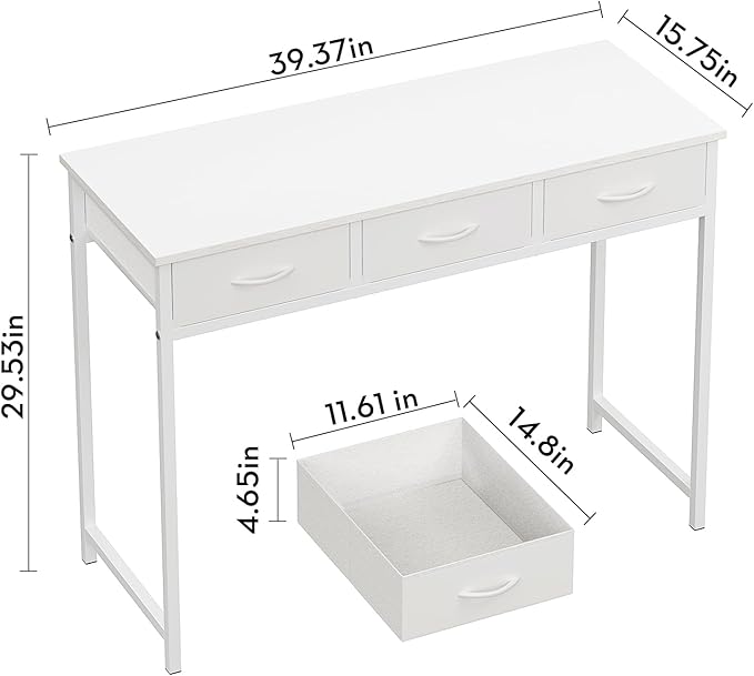 WOHOMO Small Computer Desk - Image 3