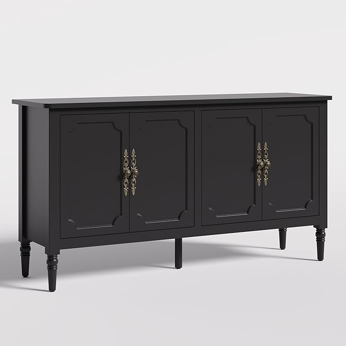Console Cabinet, Wood Buffet Cabinet, Media Cabinet - Image 7