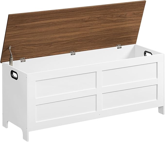 Storage Chest, 47.2” Large Toy Chest, Entryway Storage Trunk, Storage Bench by MAHANCRIS