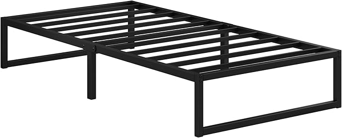 EMODA 12 Inch Twin Bed Frames No Box Spring Needed, Heavy Duty Metal Twin - Image 9
