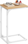 VASAGLE C-Shaped End Table, Small Side Table by VASAGLEbySONGMICSHOME
