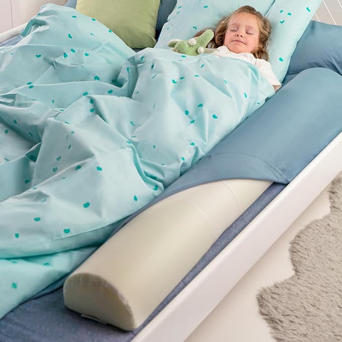 BANBALOO 2 Pack Bed Bumper for Toddlers 53" | Foam Bed Rails for Queen by BANBALOO
