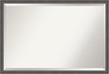 Amanti Art Silver Bathroom Mirror by AmantiArt