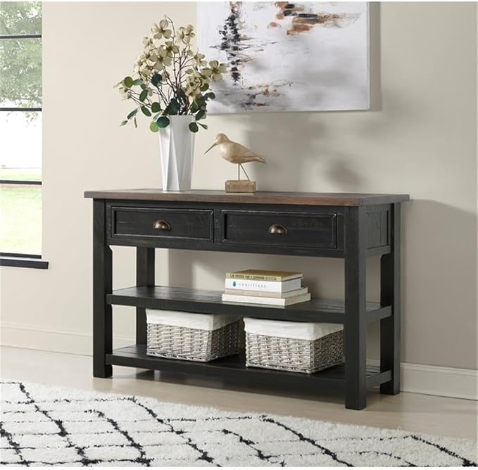 Martin Svensson Home Solid Wood Sofa Console Table - Image 7
