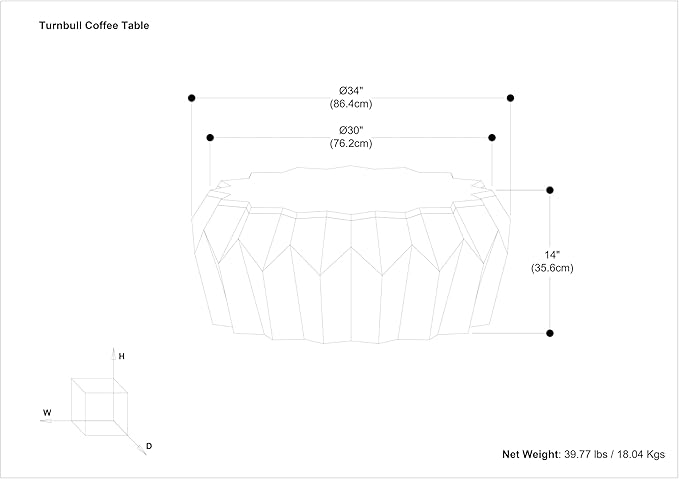 SIMPLIHOME Turnbull Coffee Table - Image 3