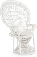 KOUBOO Peacock Grand Peacock Chair, Rattan Chair, Accent Chair by KOUBOO