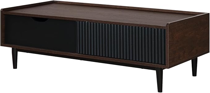 Manhattan Comfort Duane Mid Century Modern Coffee Table - Image 12