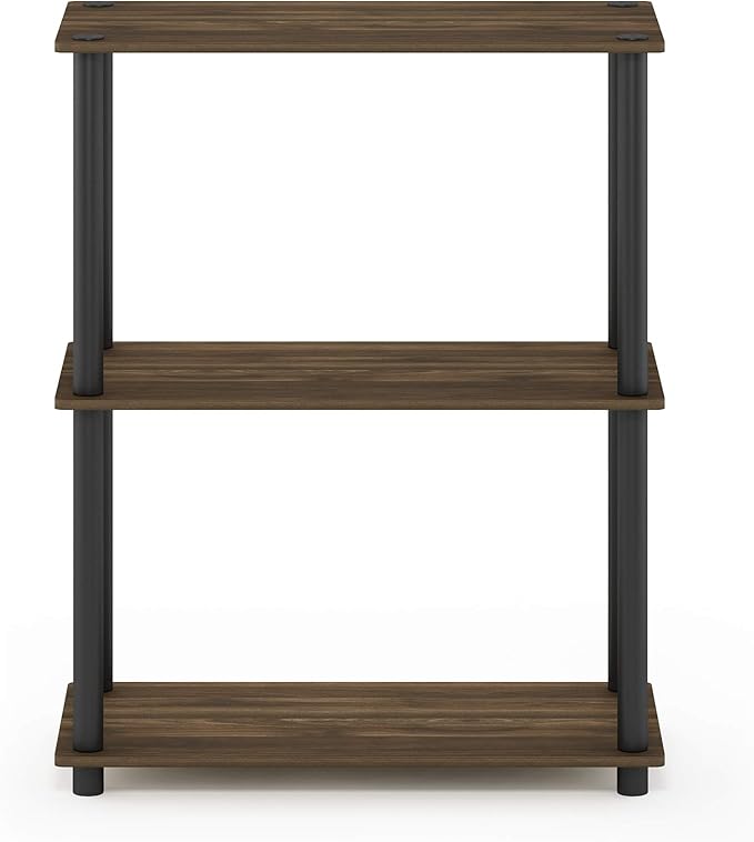 Furinno Turn-N-Tube 3-Tier Compact Multipurpose Shelf Display Rack, Columbia - Image 5