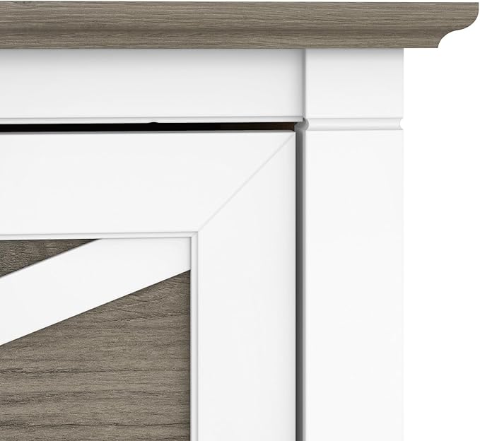 Bush Furniture Key West Lateral File Cabinet, Modern Farmhouse 2 Drawer File - Image 8