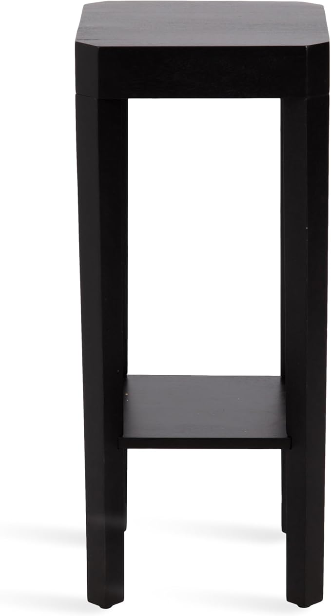 Kate and Laurel Talcott Modern Square Wood Drink Table, Transitional Decorative - Image 8