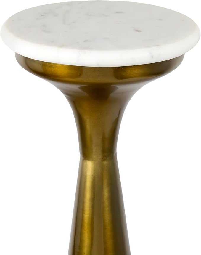 JONATHAN Y END1009A Oliver 22.25" Mid-Century Glam Retro Metal Drink Table - Image 6