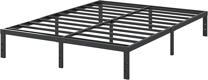 10 Inch King Size Bed Frame, Platform Metal Bed Frame King Heavy Duty Steel - Image 9