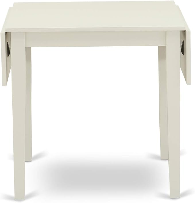 East West Furniture NDBO3-LWH-W 3 Piece Dinette Set - Image 4