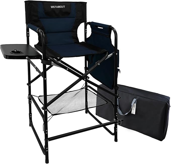 Tall Folding Directors Chair by WKFAMOUTCAMP