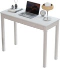 Solid Wood Desk with Drawers by ENPKLUTE