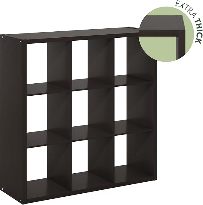 Furinno Cubicle Open Back Decorative Cube Storage Organizer - Image 5