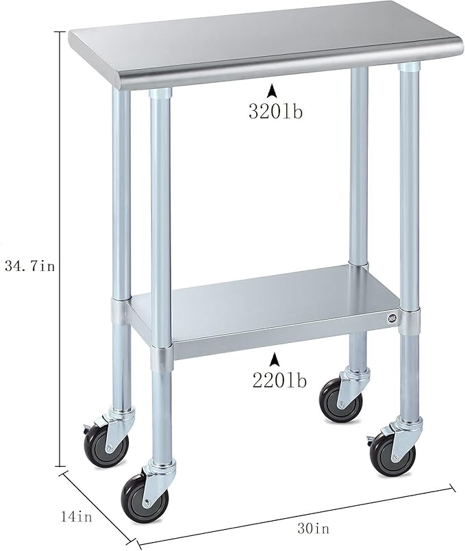 ROCKPOINT Stainless Steel Table - Image 3