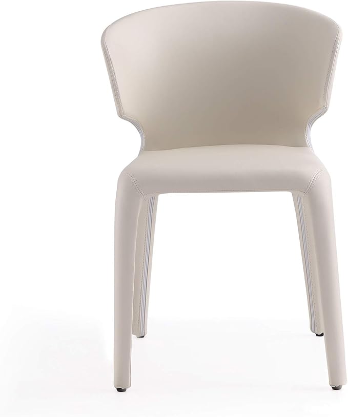 Manhattan Comfort Conrad Mid Century Modern Dining Chairs Woven Tweed - Image 6