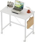 Rolling Computer Desk with Wheels, Gaming Desk by MERICONIA