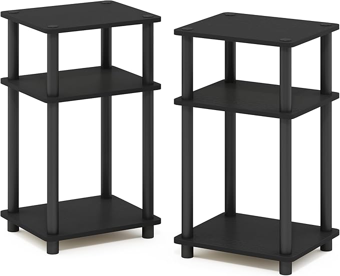 Furinno Just 3-Tier Turn-N-Tube End Table / Side Table / Night Stand / Bedside - Image 5