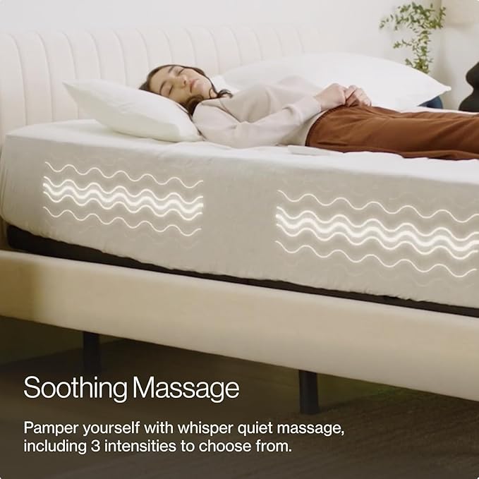 Nectar Luxe Full Adjustable Base & 14” Mattress - Image 4