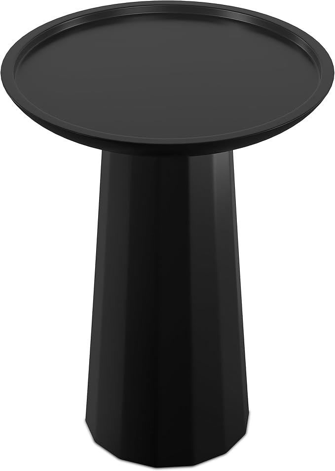 SIMPLIHOME Dayton Solid Mango Wood 13 Inch Wide Round Contemporary Wooden by SimpliHome