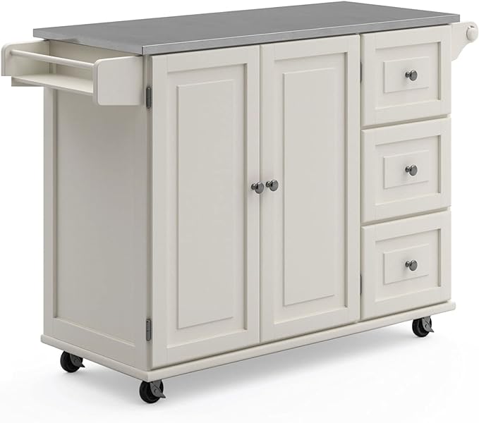 Homestyles Dolly Madison Rolling Mobile Kitchen Island by homestyles