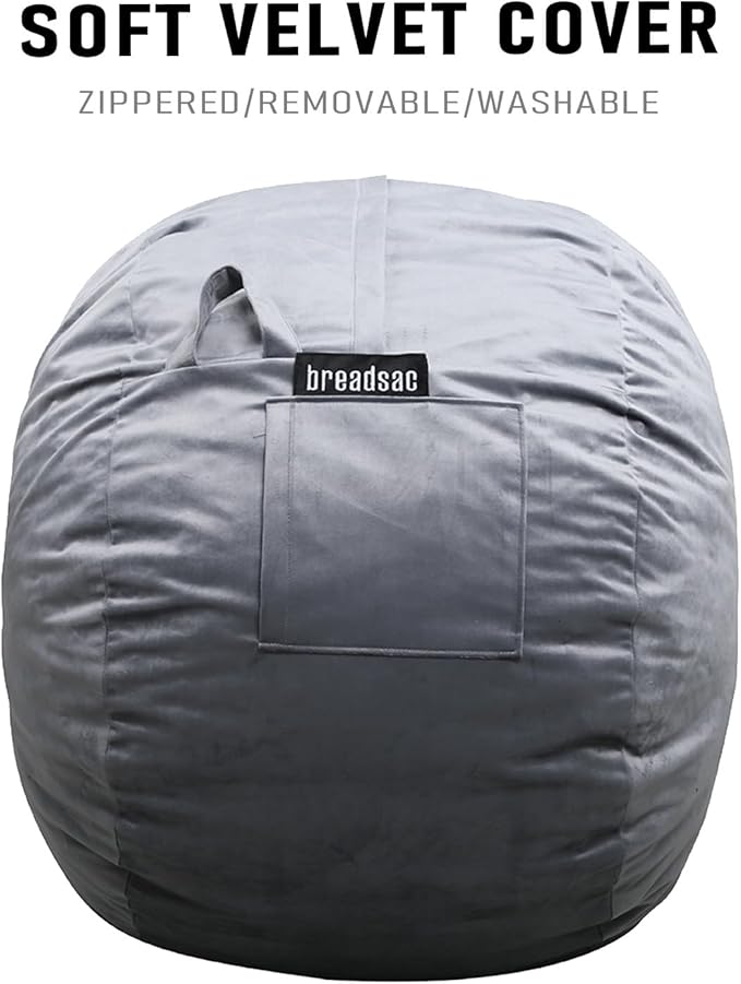 Bean Bag Chairs, Memory Foam Stuffing Bean Bag Chair - Image 5