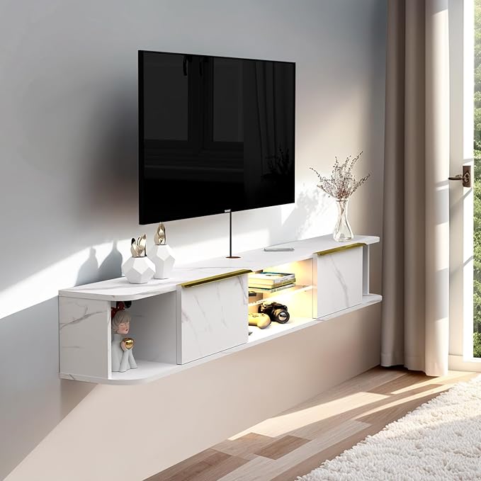 Pmnianhua LED Floating TV Stand - Image 3