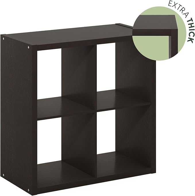 Furinno Cubicle Open Back Decorative Cube Storage Organizer - Image 5