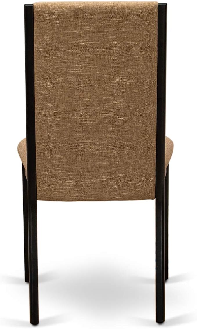 East West Furniture ESLA3-BCH-47 3 Piece Modern Dining Table Set Contains a - Image 8
