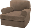 H.VERSAILTEX Sofa Cover 2 Piece T Cushion Armchair Slipcovers Thick Velvet by HVERSAILTEX