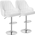 VECELO Bar Stools Set of 2, Adjustable Barstools, Counter Height Stools by VECELO