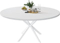 47.24" Round Dining Table, Modern Dining Room Table by Qiaoxuan